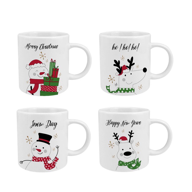 WWS Schlichtes Weihnachtsbecher-Set